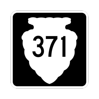 MT-sec-371 (Montana) (Road Sign) STICKER Vinyl Kiss-Cut Decal 4 Inch White - The Sticker Space