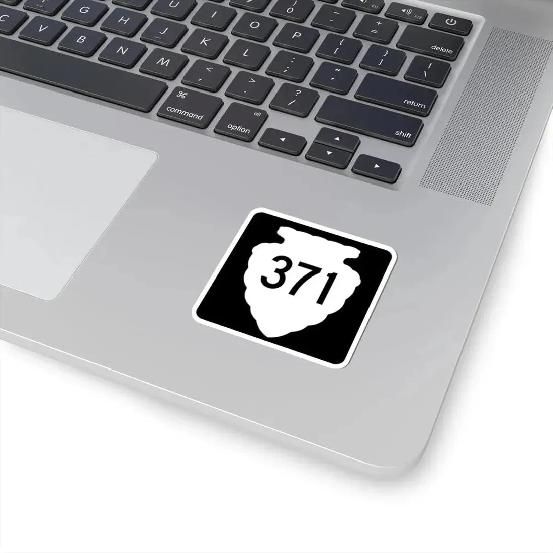 MT-sec-371 (Montana) (Road Sign) STICKER Vinyl Kiss-Cut Decal - The Sticker Space