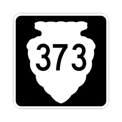 MT-sec-373 (Montana) (Road Sign) STICKER Vinyl Kiss-Cut Decal 6 Inch White - The Sticker Space