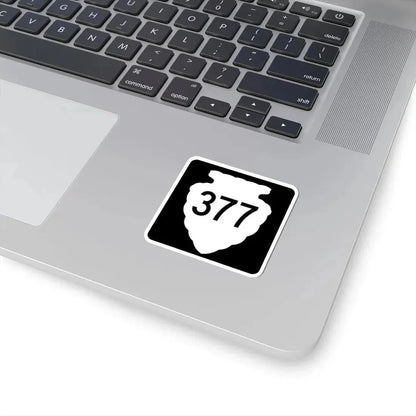 MT-sec-377 (Montana) (Road Sign) STICKER Vinyl Kiss-Cut Decal - The Sticker Space