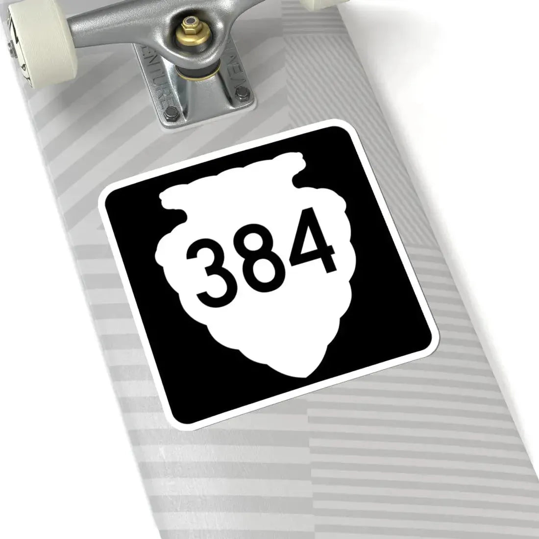 MT-sec-384 (Montana) (Road Sign) STICKER Vinyl Kiss-Cut Decal - The Sticker Space