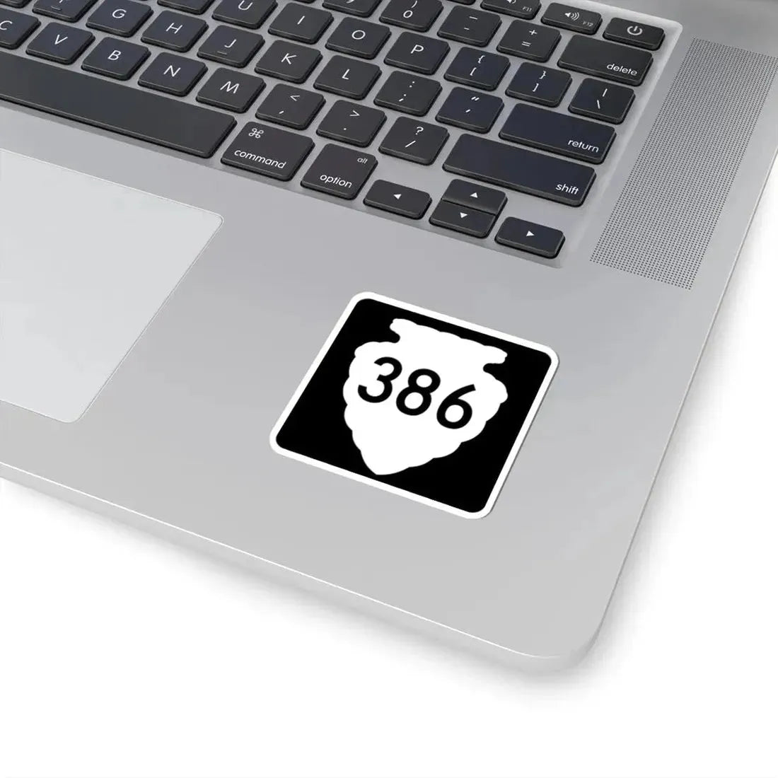 MT-sec-386 (Montana) (Road Sign) STICKER Vinyl Kiss-Cut Decal - The Sticker Space