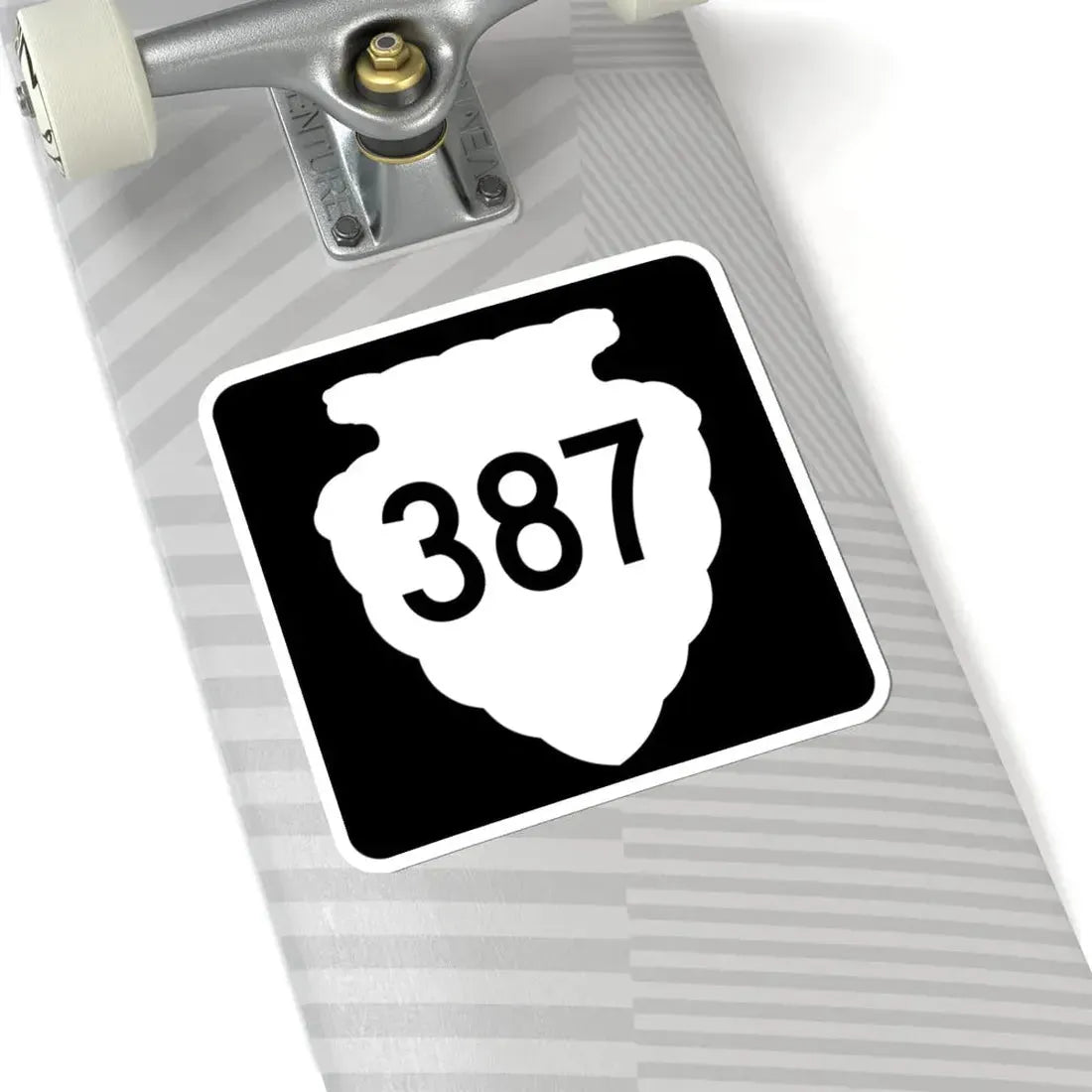 MT-sec-387 (Montana) (Road Sign) STICKER Vinyl Kiss-Cut Decal - The Sticker Space