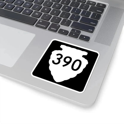 MT-sec-390 (Montana) (Road Sign) STICKER Vinyl Kiss-Cut Decal - The Sticker Space