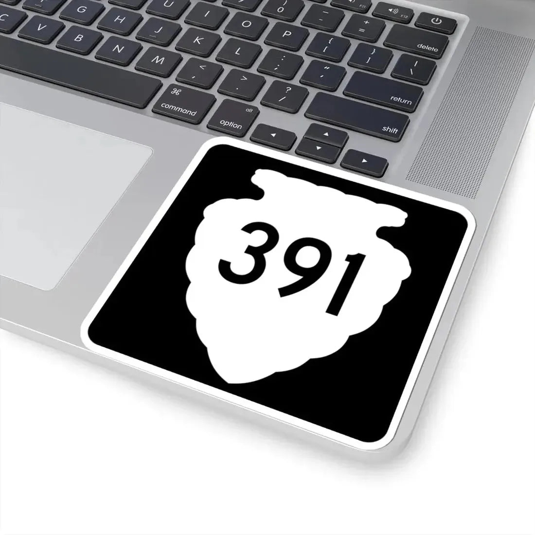 MT-sec-391 (Montana) (Road Sign) STICKER Vinyl Kiss-Cut Decal - The Sticker Space