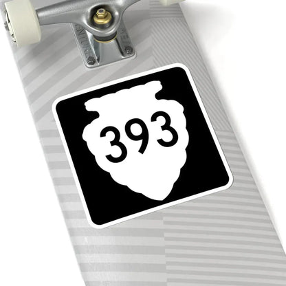 MT-sec-393 (Montana) (Road Sign) STICKER Vinyl Kiss-Cut Decal - The Sticker Space