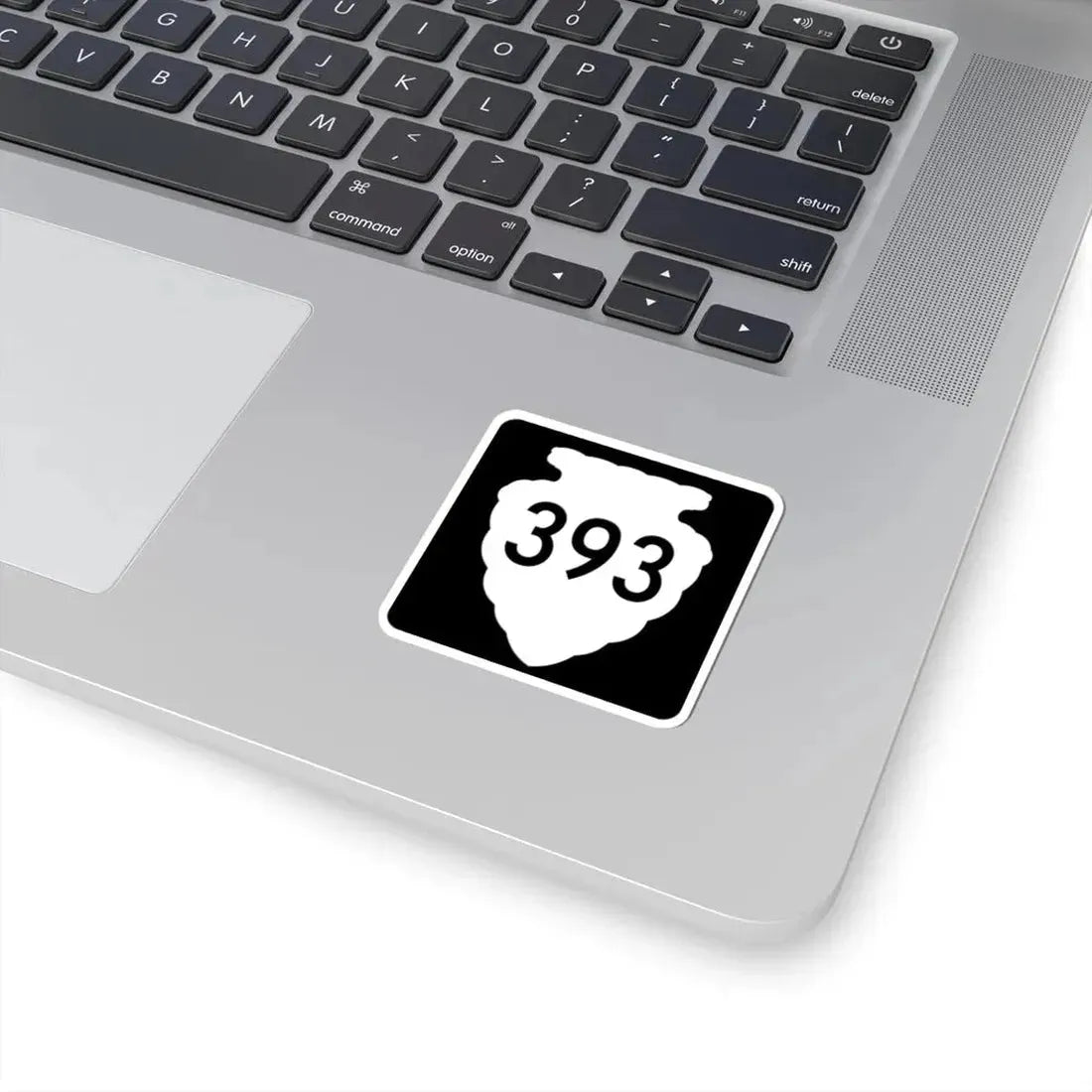MT-sec-393 (Montana) (Road Sign) STICKER Vinyl Kiss-Cut Decal - The Sticker Space