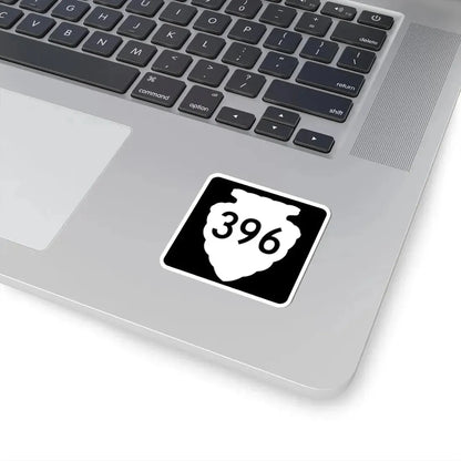 MT-sec-396 (Montana) (Road Sign) STICKER Vinyl Kiss-Cut Decal - The Sticker Space