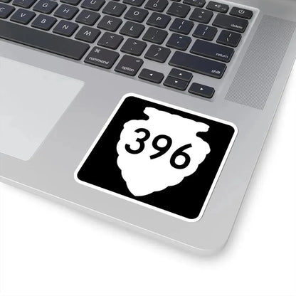 MT-sec-396 (Montana) (Road Sign) STICKER Vinyl Kiss-Cut Decal - The Sticker Space