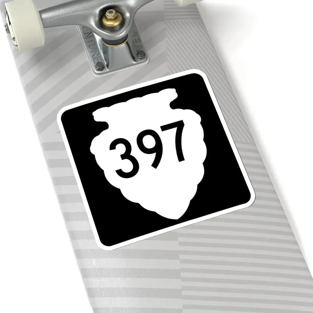 MT-sec-397 (Montana) (Road Sign) STICKER Vinyl Kiss-Cut Decal - The Sticker Space