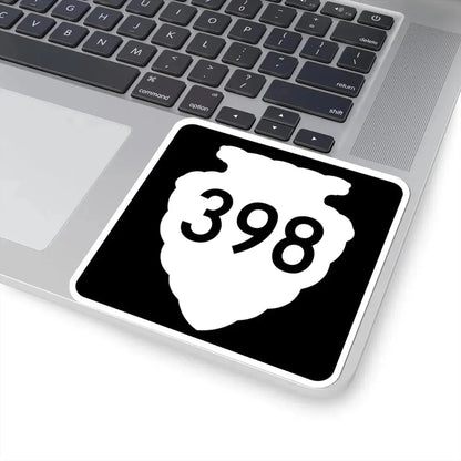 MT-sec-398 (Montana) (Road Sign) STICKER Vinyl Kiss-Cut Decal - The Sticker Space