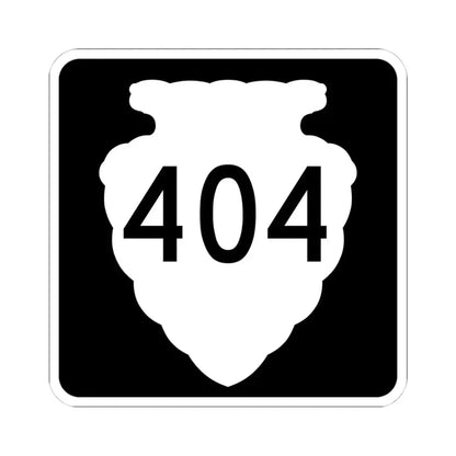 MT-sec-404 (Montana) (Road Sign) STICKER Vinyl Kiss-Cut Decal 4 Inch White - The Sticker Space