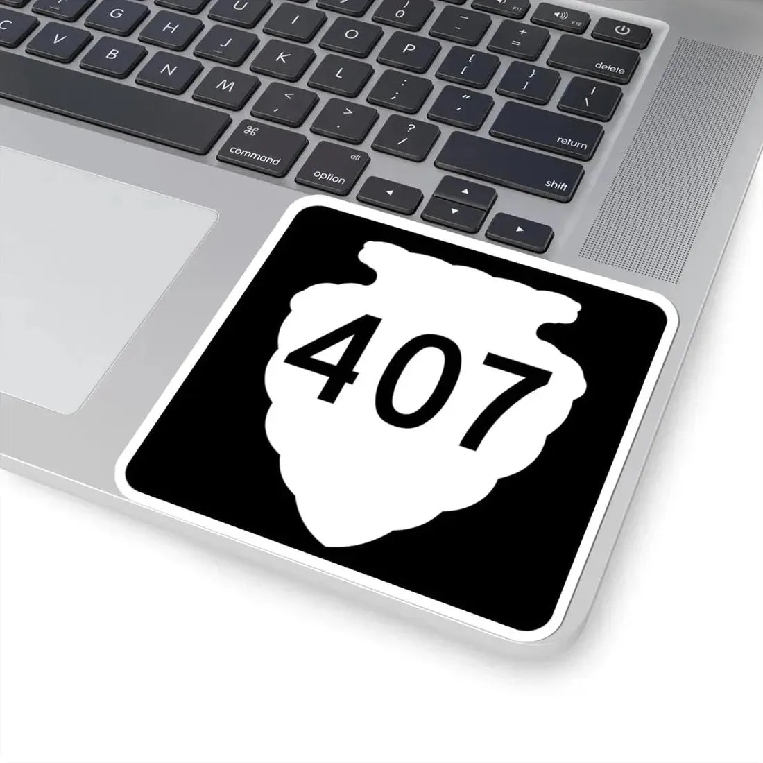 MT-sec-407 (Montana) (Road Sign) STICKER Vinyl Kiss-Cut Decal - The Sticker Space