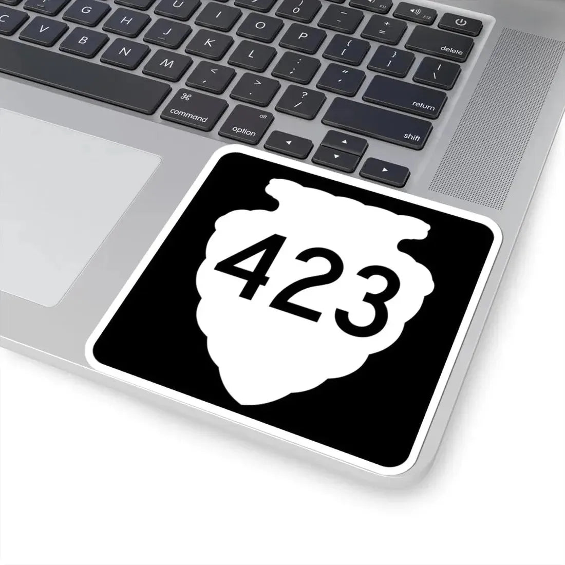 MT-sec-423 (Montana) (Road Sign) STICKER Vinyl Kiss-Cut Decal - The Sticker Space