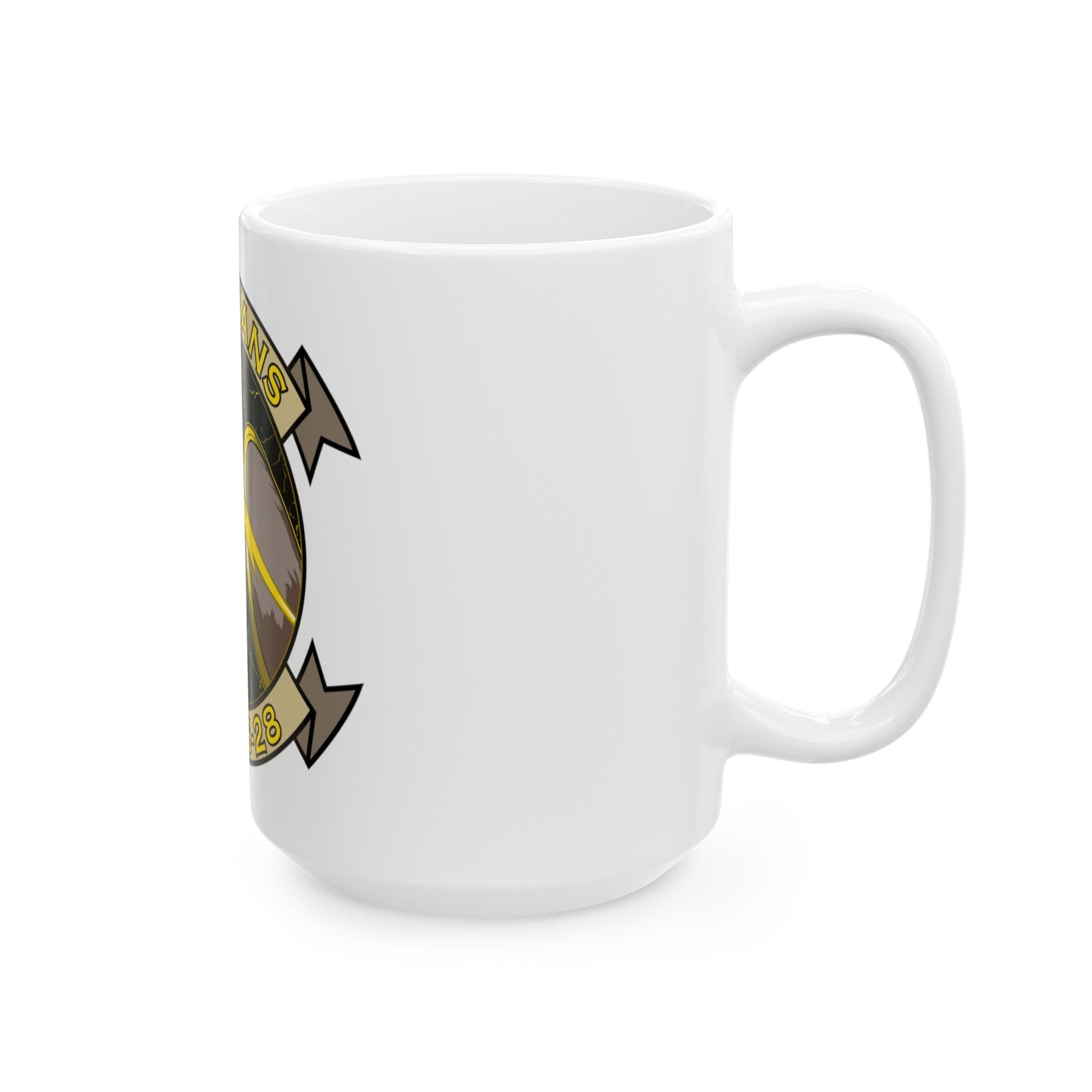 MTACS 28 Olympians (USMC) White Coffee Mug-The Sticker Space