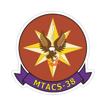 MTACS 38 Fire Chickens (USMC) STICKER Vinyl Die-Cut Decal-3 Inch-The Sticker Space