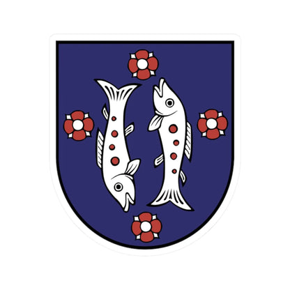 Mútne Erb (Slovakia) (Coat of Arms) STICKER Vinyl Kiss-Cut Decal 2 Inch White - The Sticker Space