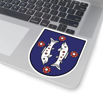Mútne Erb (Slovakia) (Coat of Arms) STICKER Vinyl Kiss-Cut Decal - The Sticker Space