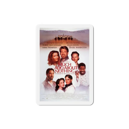 Much Ado About Nothing 1993 Movie Poster Refrigerator Magnet 3 Inch - The Sticker Space