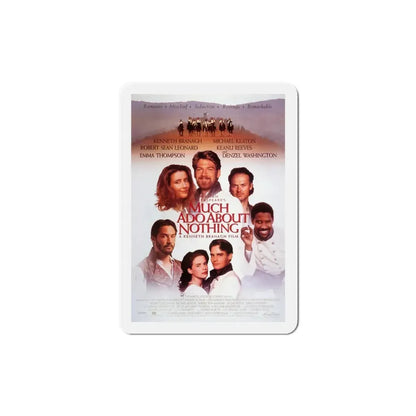 Much Ado About Nothing 1993 Movie Poster Refrigerator Magnet 5 Inch - The Sticker Space