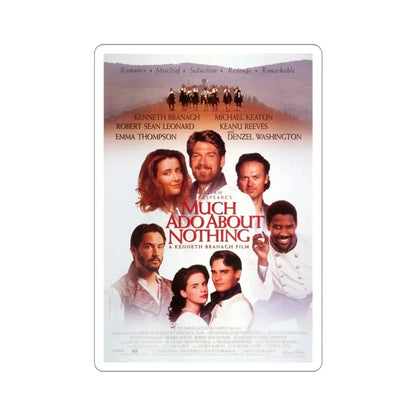 Much Ado About Nothing 1993 Movie Poster STICKER Vinyl Die-Cut Decal - The Sticker Space