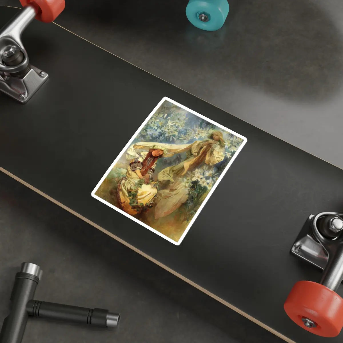 SKU:18978184427082979065 Sticker types:White Shape:Die-Cut Sizes:6" × 6"