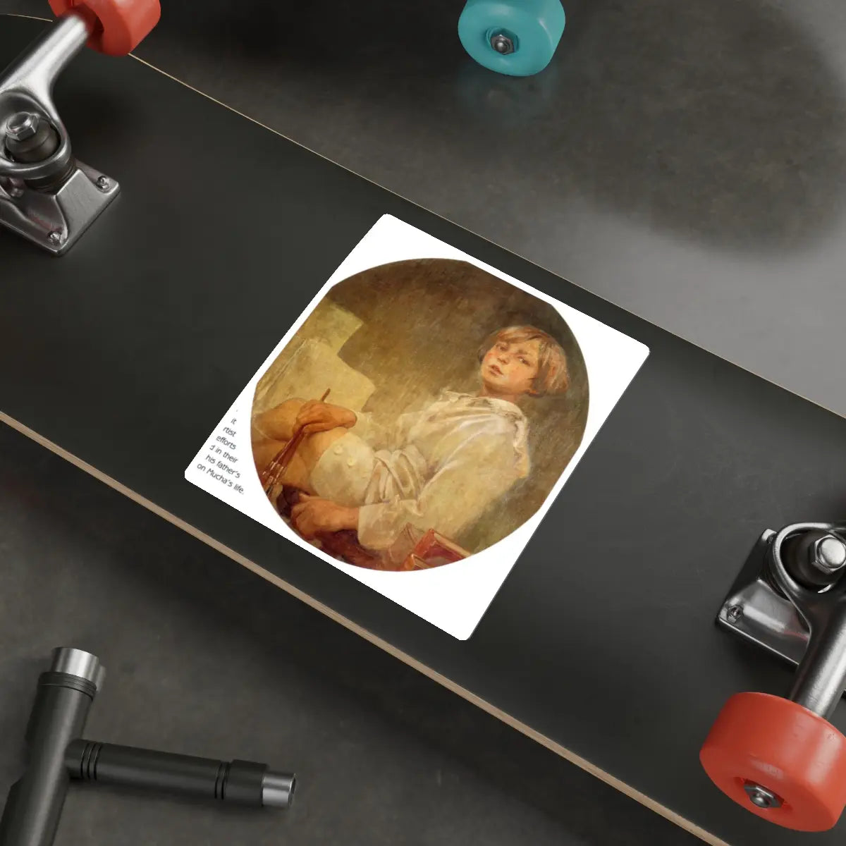 SKU:84900763457036611621 Sticker types:White Shape:Die-Cut Sizes:6" × 6"