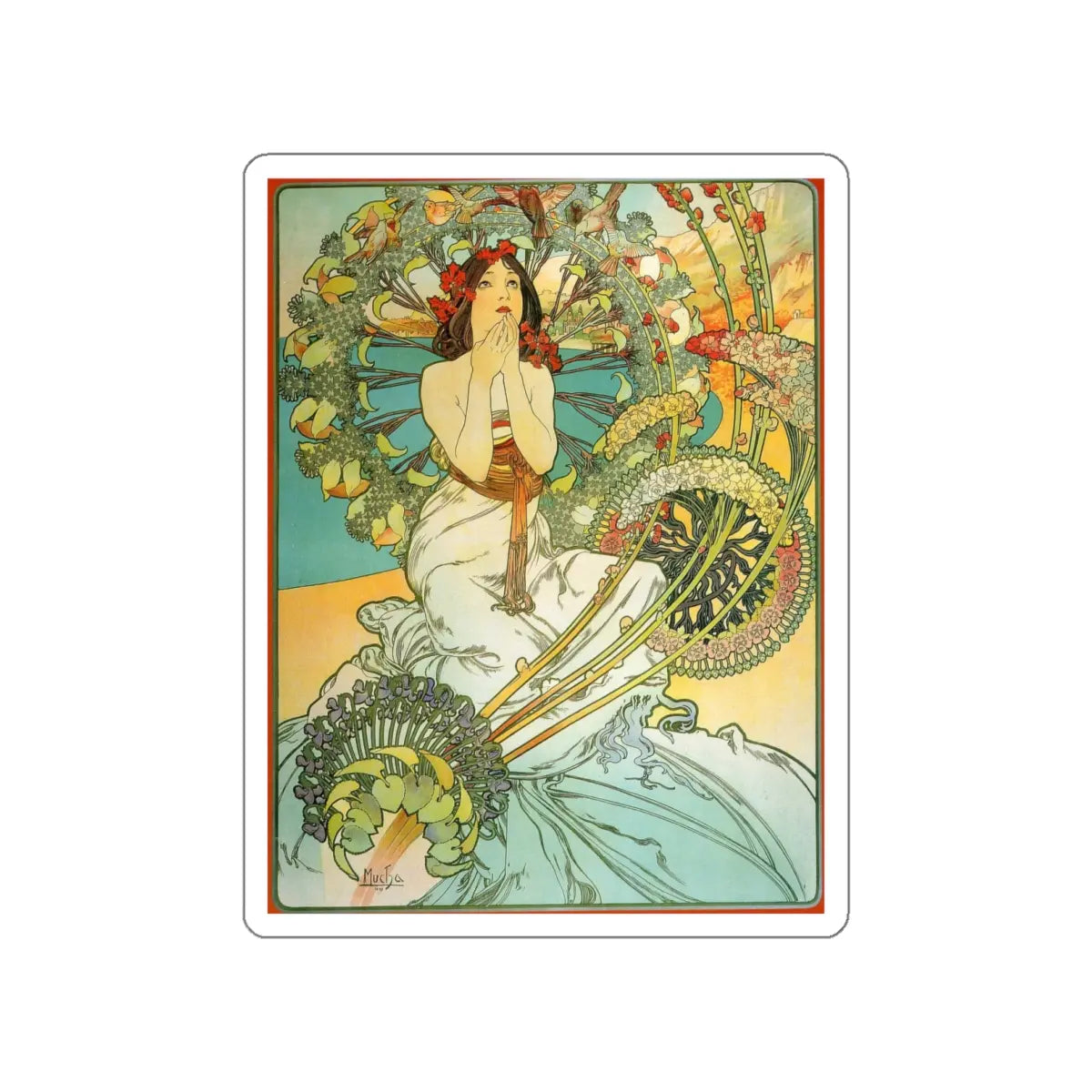 SKU:19440373019257451904 Sticker types:White Shape:Die-Cut Sizes:4" × 4"
