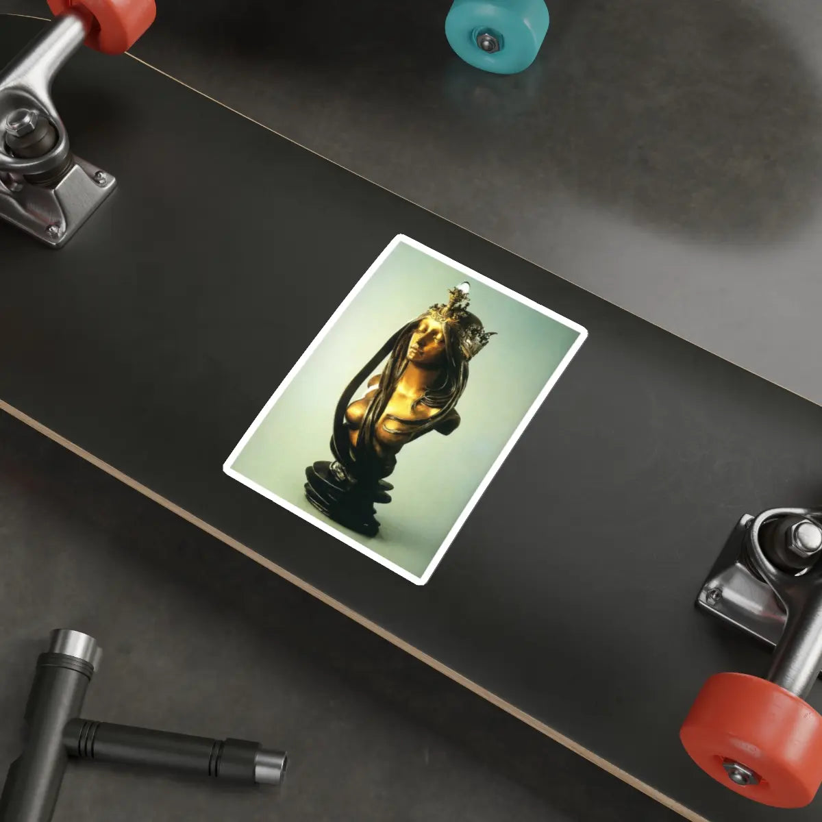SKU:11230645630525453524 Sticker types:White Shape:Die-Cut Sizes:6" × 6"