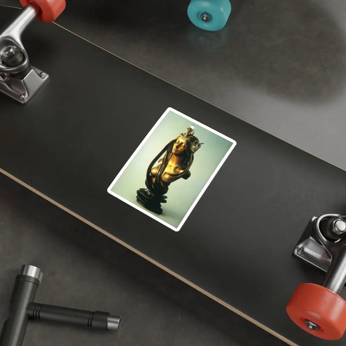 SKU:60898645780308337661 Sticker types:White Shape:Die-Cut Sizes:5" × 5"