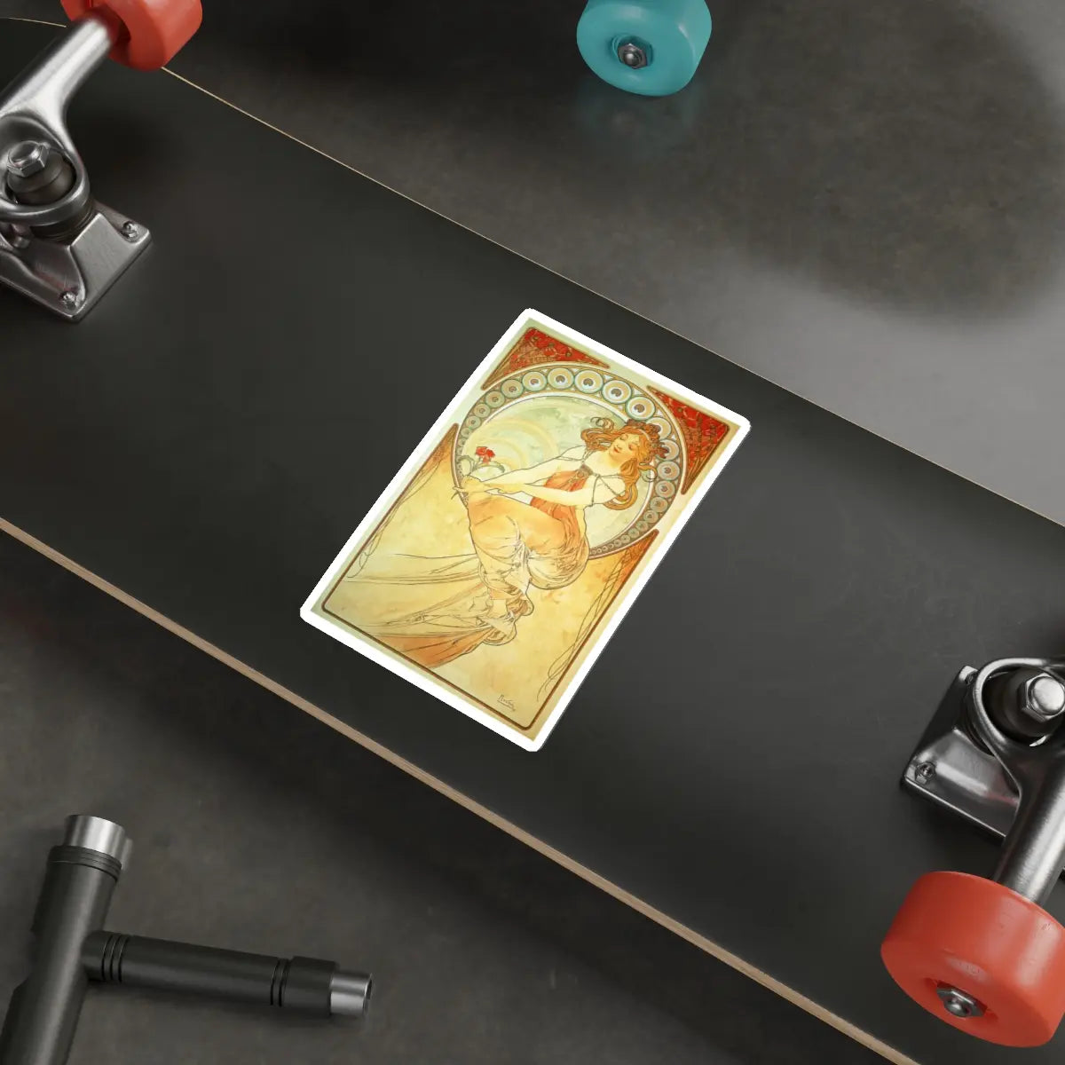 SKU:40777460822990365136 Sticker types:White Shape:Die-Cut Sizes:6" × 6"