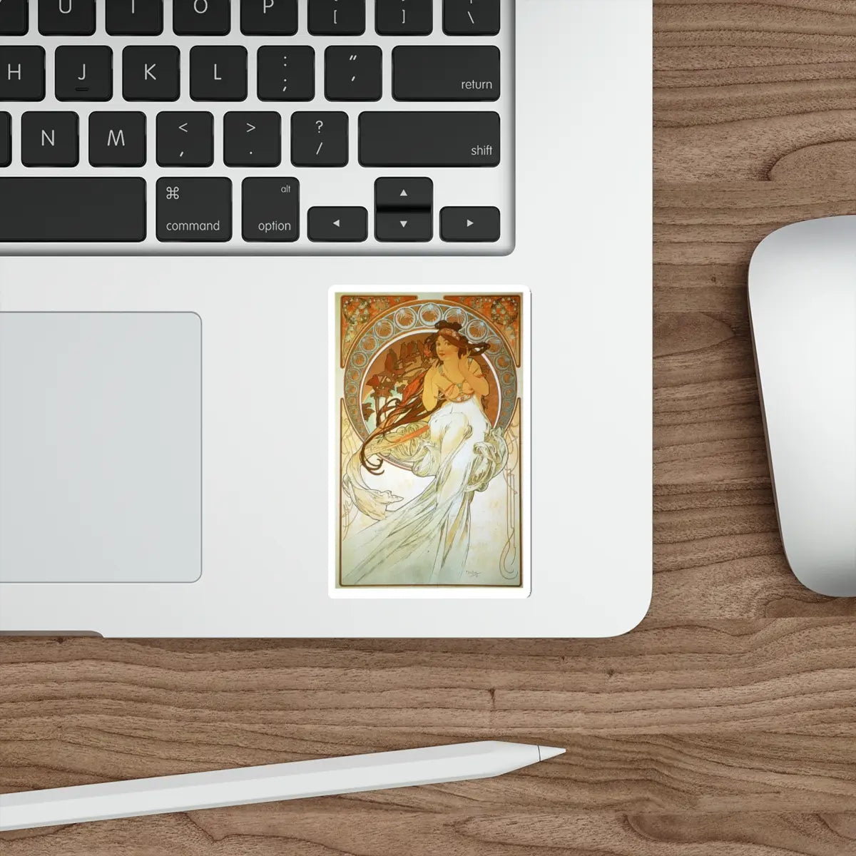SKU:20966635580553350725 Sticker types:White Shape:Die-Cut Sizes:4" × 4"