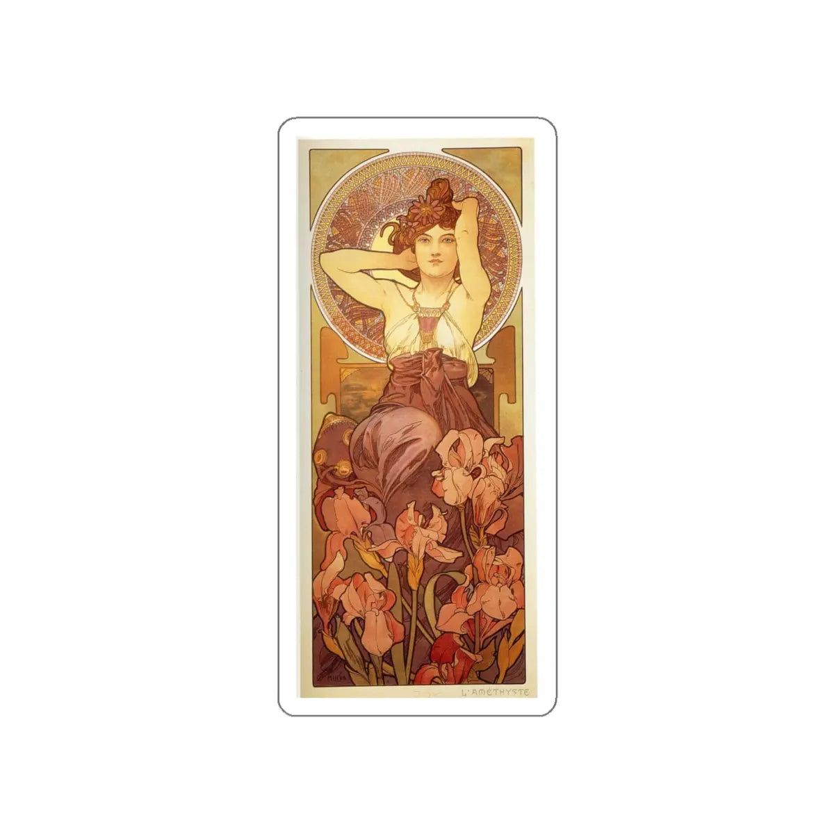 SKU:31200656072972369514 Sticker types:White Shape:Die-Cut Sizes:4" × 4"
