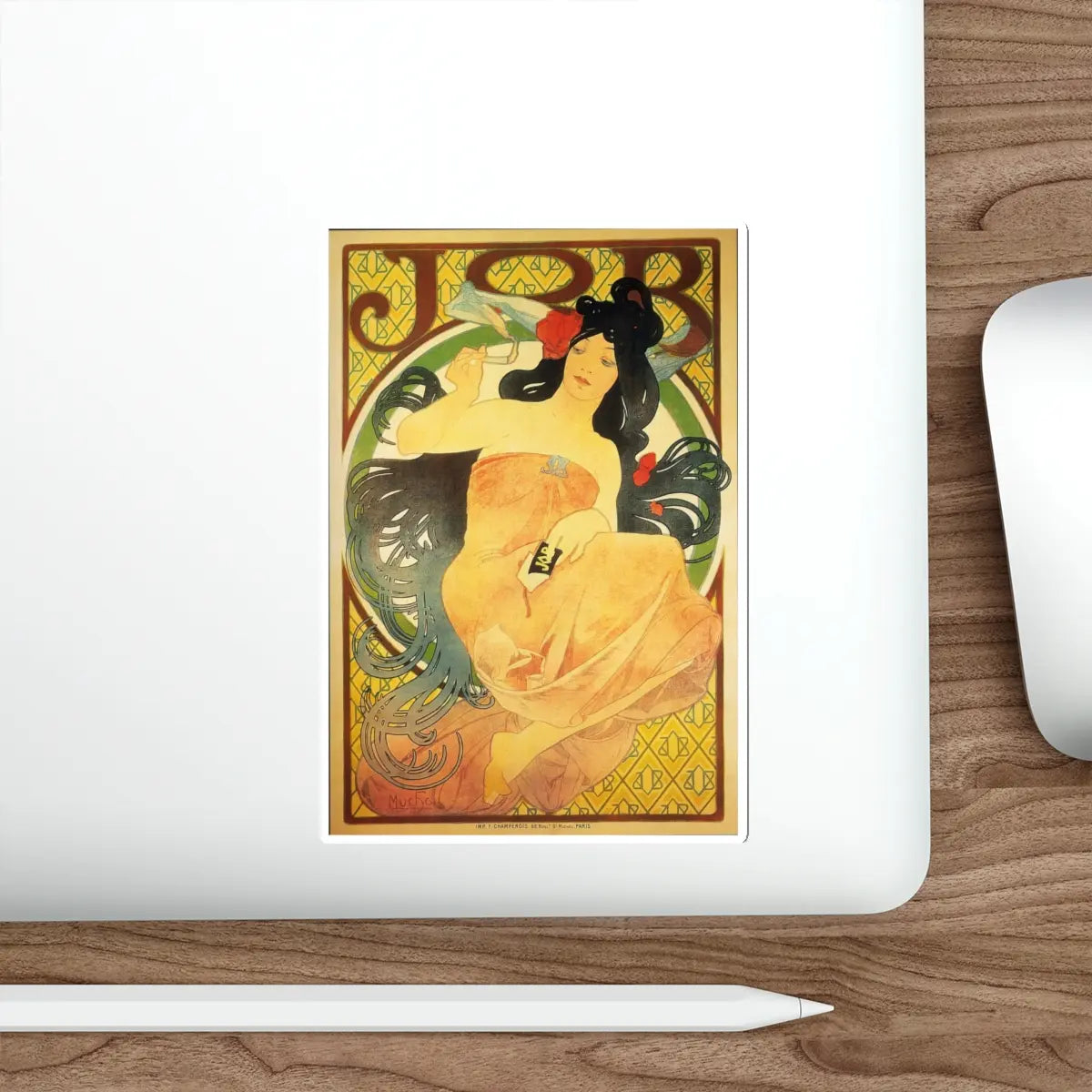 SKU:12943494418360644142 Sticker types:White Shape:Die-Cut Sizes:6" × 6"