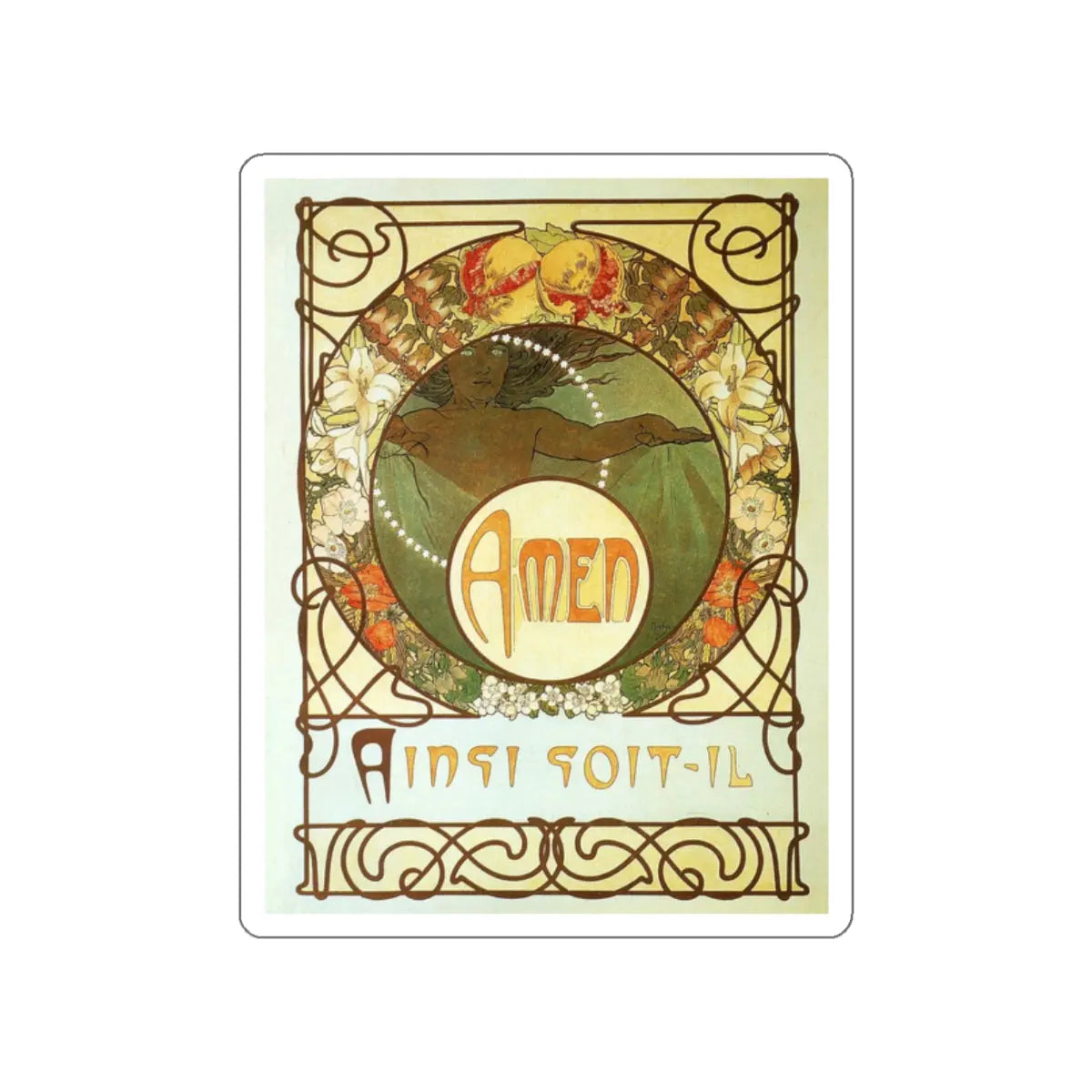 SKU:14488151312390259602 Sticker types:White Shape:Die-Cut Sizes:2" × 2"
