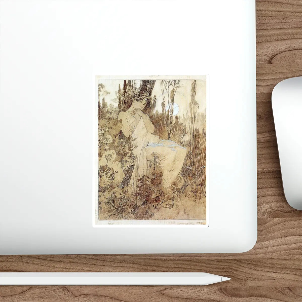 SKU:54368725947388215095 Sticker types:White Shape:Die-Cut Sizes:5" × 5"
