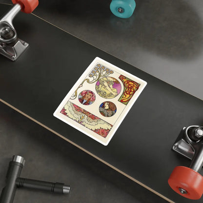 SKU:10681962556453159527 Sticker types:White Shape:Die-Cut Sizes:6" × 6"