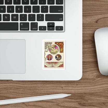 SKU:11938332284516721540 Sticker types:White Shape:Die-Cut Sizes:3" × 3"