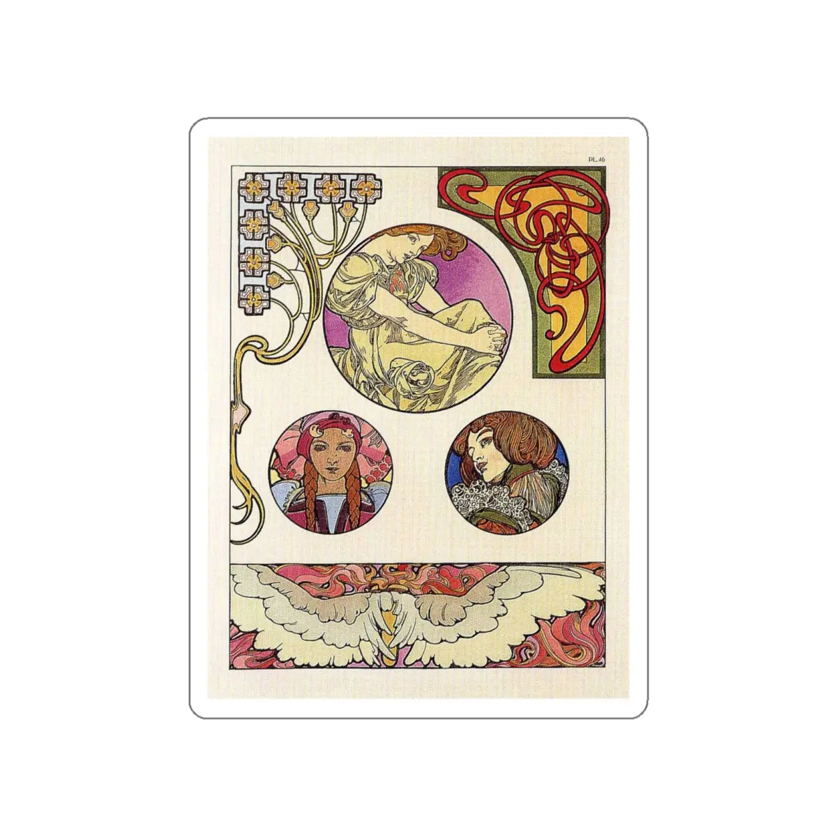 SKU:22831886665146795888 Sticker types:White Shape:Die-Cut Sizes:4" × 4"
