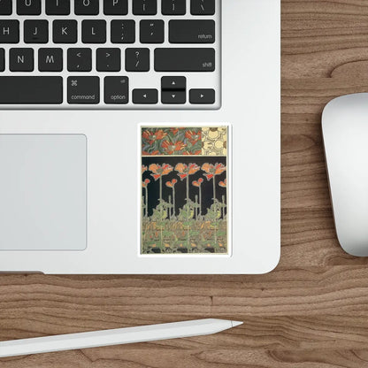 SKU:12452016464660582284 Sticker types:White Shape:Die-Cut Sizes:4" × 4"