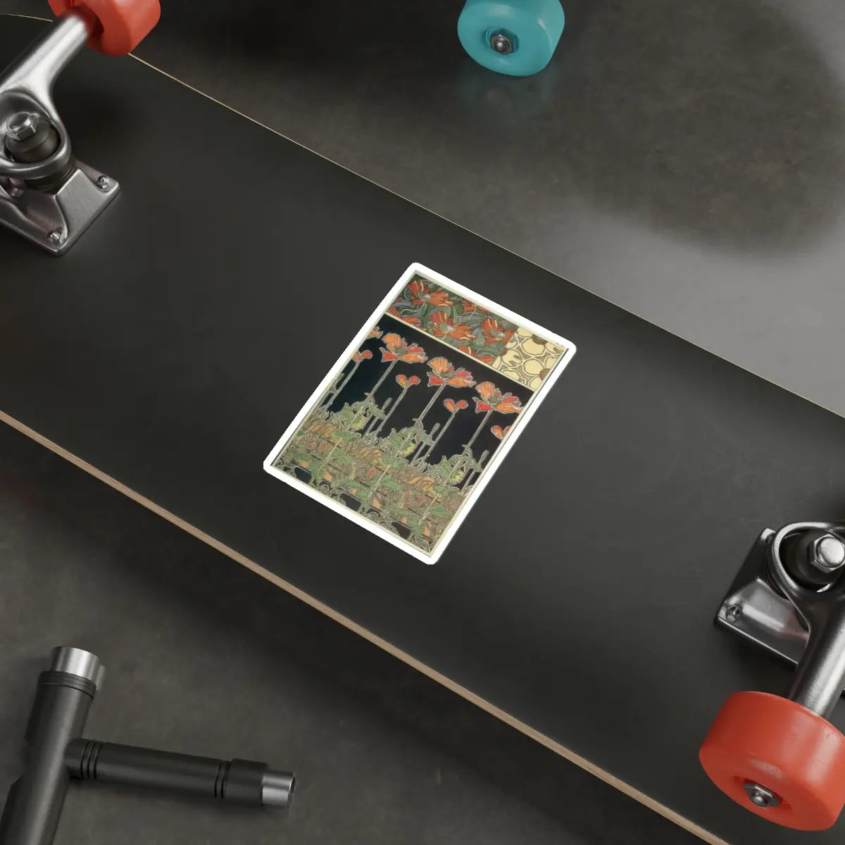 SKU:15005493248281154239 Sticker types:White Shape:Die-Cut Sizes:5" × 5"