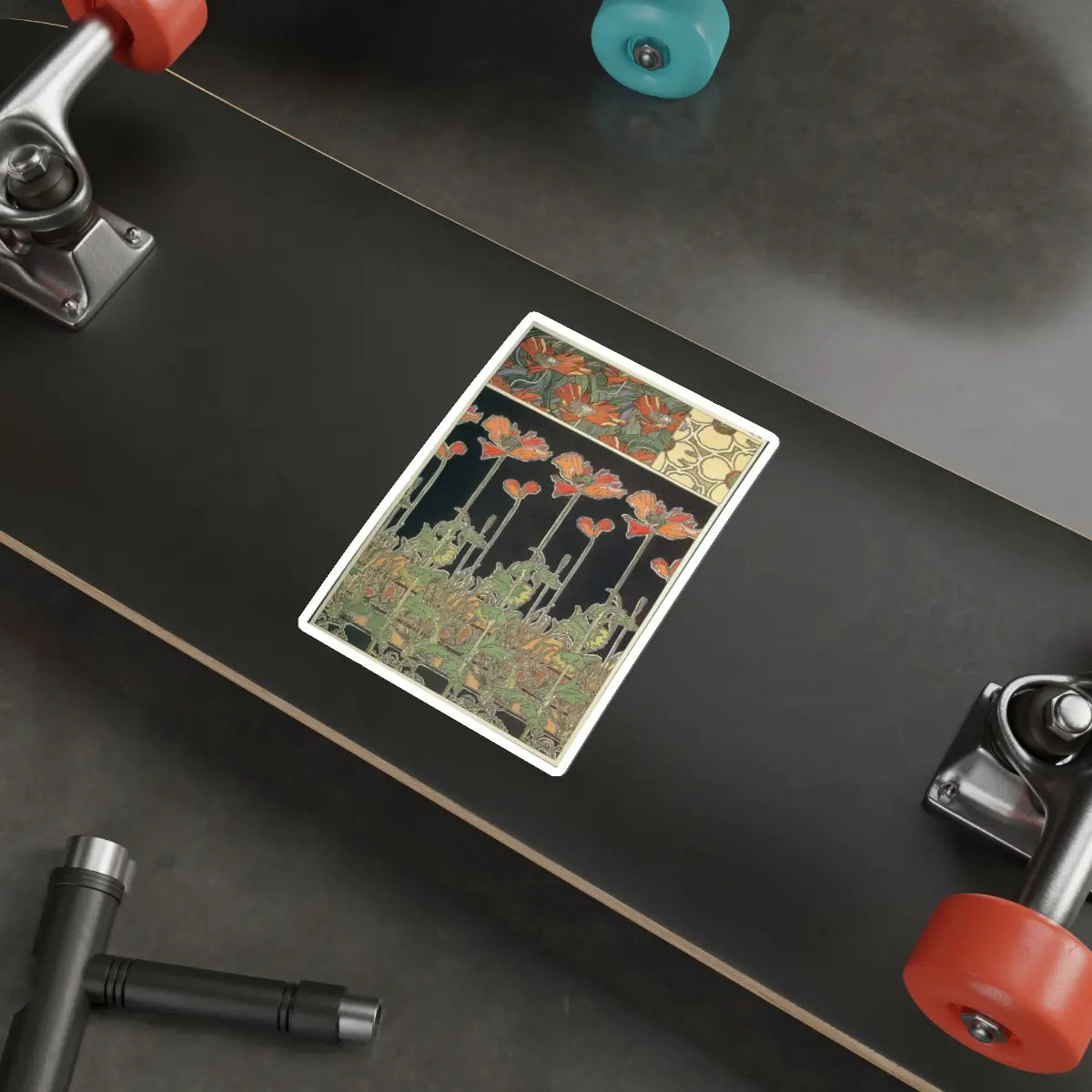 SKU:19451103623144920058 Sticker types:White Shape:Die-Cut Sizes:6" × 6"