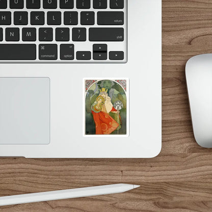 SKU:12789697859364084949 Sticker types:White Shape:Die-Cut Sizes:3" × 3"
