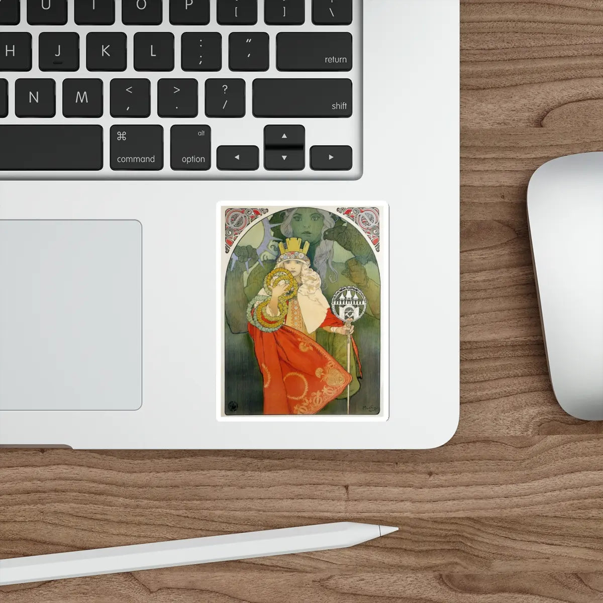 SKU:42235607830899326081 Sticker types:White Shape:Die-Cut Sizes:4" × 4"