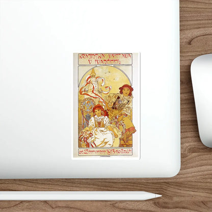 SKU:75058140991224146054 Sticker types:White Shape:Die-Cut Sizes:5" × 5"