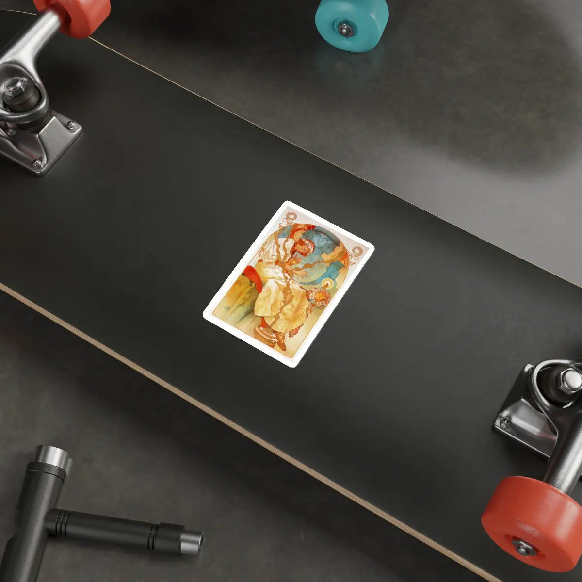 SKU:26732391574032777531 Sticker types:White Shape:Die-Cut Sizes:4" × 4"