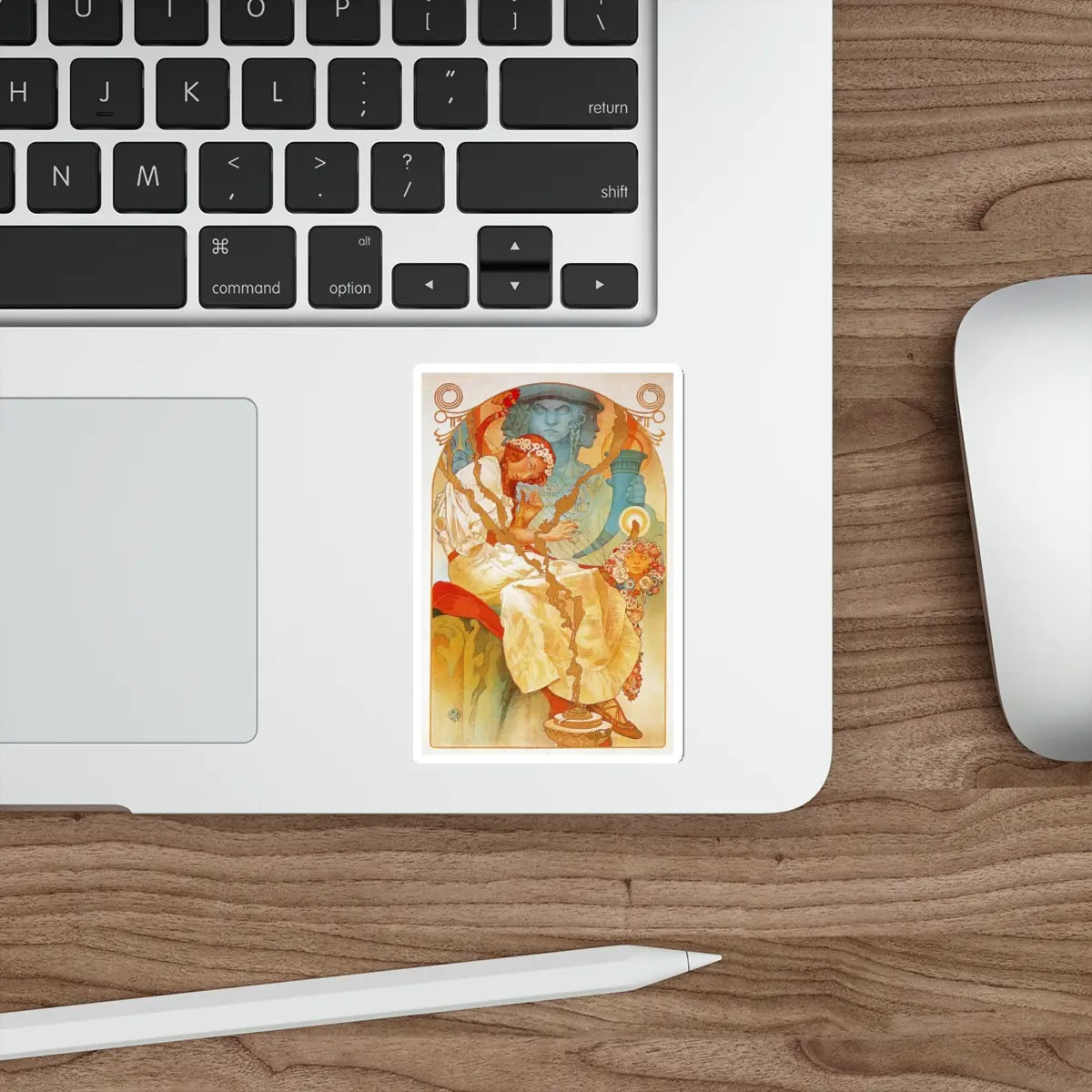 SKU:26732391574032777531 Sticker types:White Shape:Die-Cut Sizes:4" × 4"