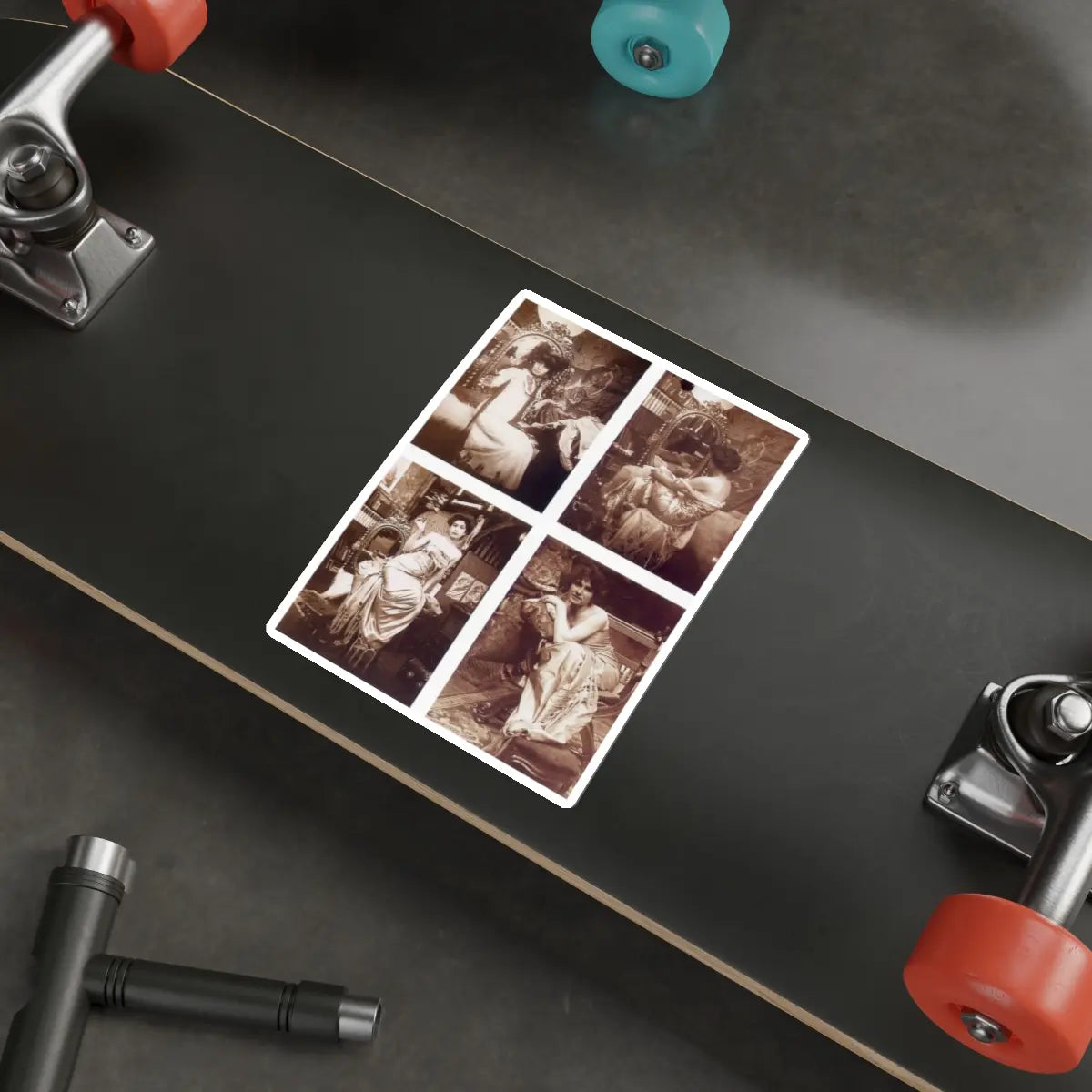 SKU:16659467281908542184 Sticker types:White Shape:Die-Cut Sizes:6" × 6"