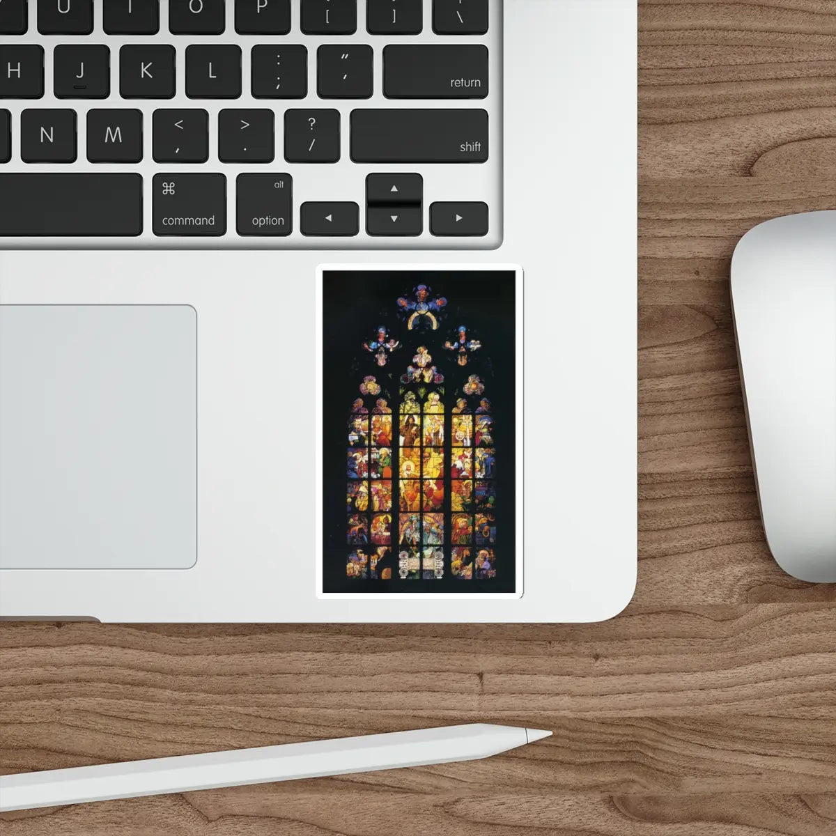 SKU:14521386922139954552 Sticker types:White Shape:Die-Cut Sizes:4" × 4"