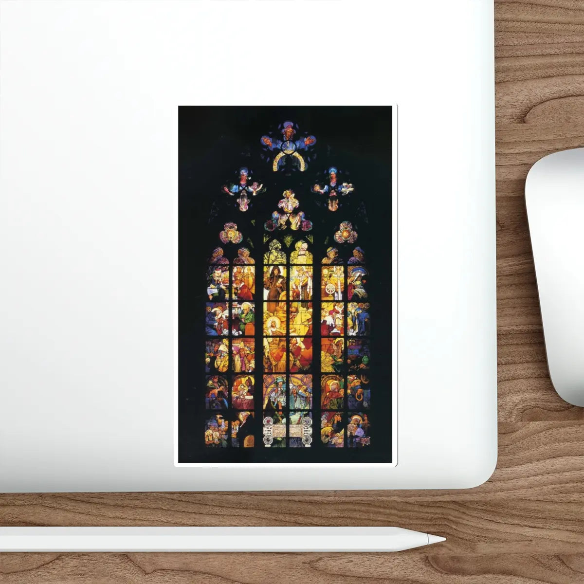 SKU:19348295892606562113 Sticker types:White Shape:Die-Cut Sizes:6" × 6"